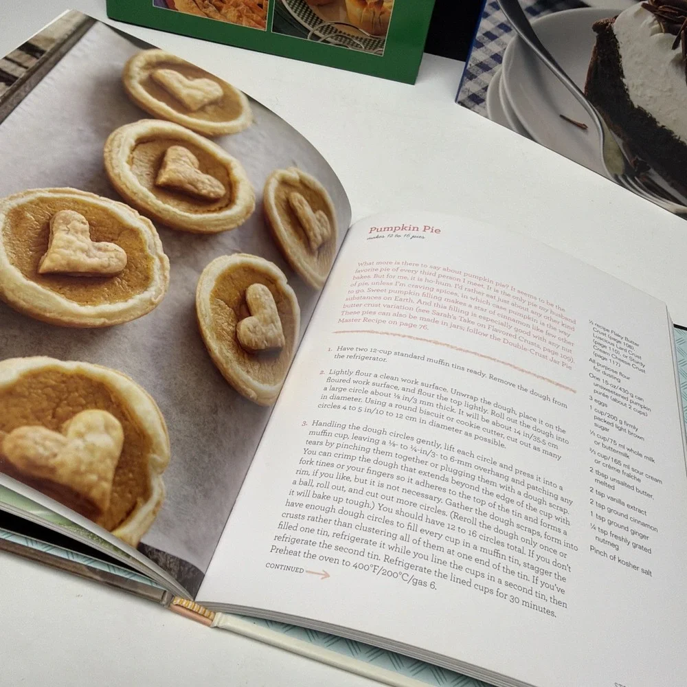 PIES Lot of 3 Pie Cookbooks Recipes Pies, Handheld Pies, Quiches Pies & Tarts